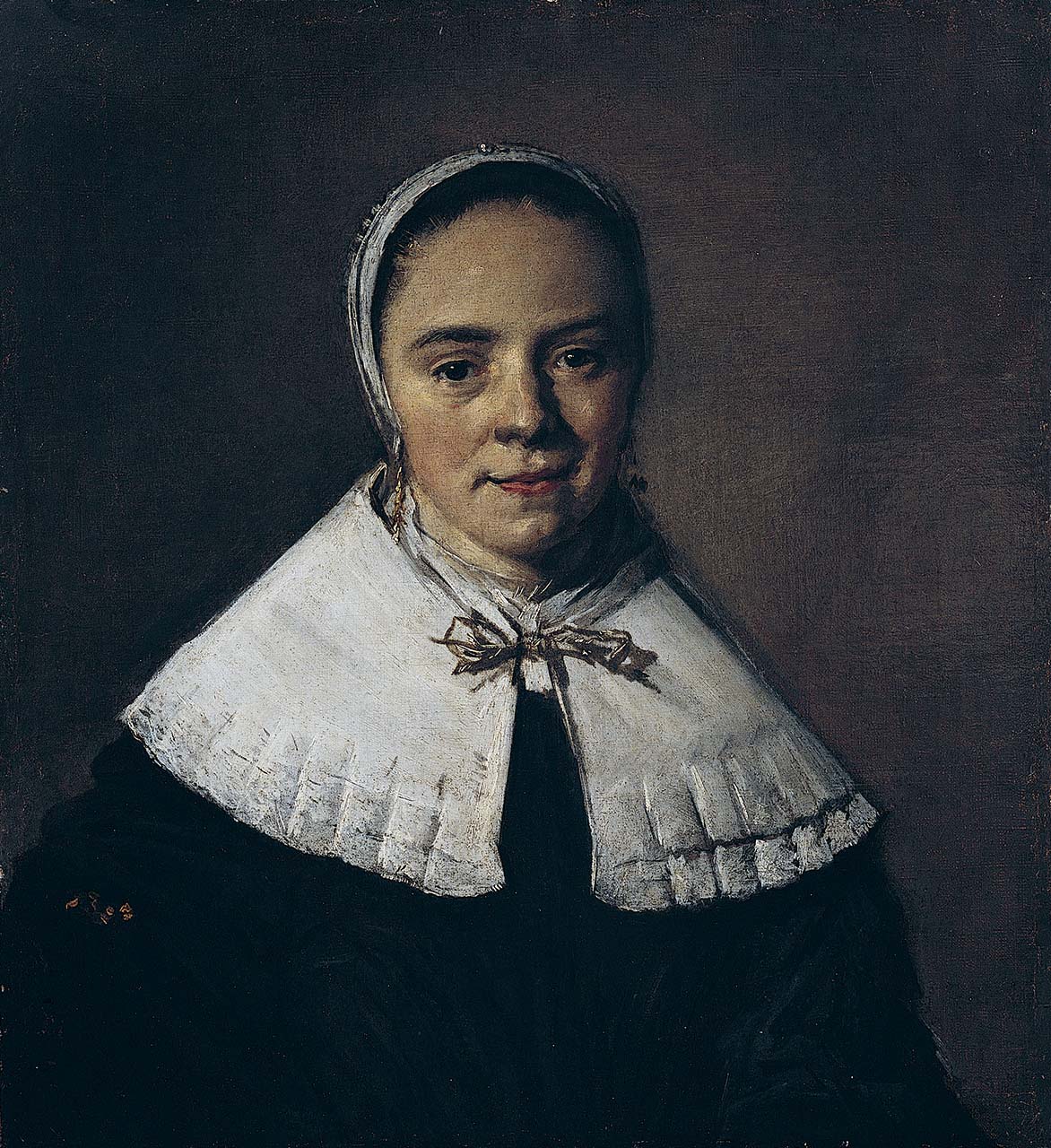 Portrait of a Young Woman (c. 1655–60), Frans Hals