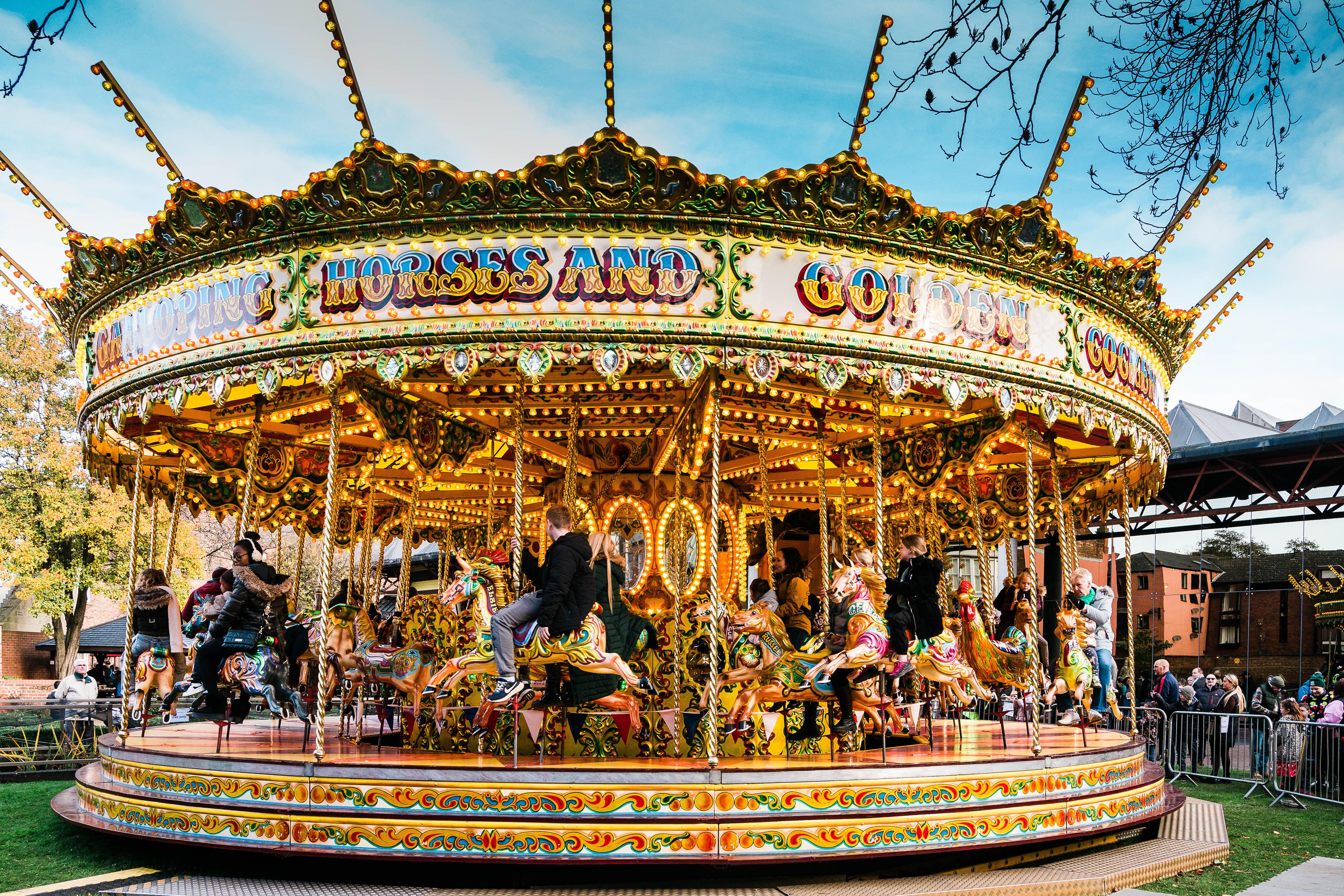 A carousel